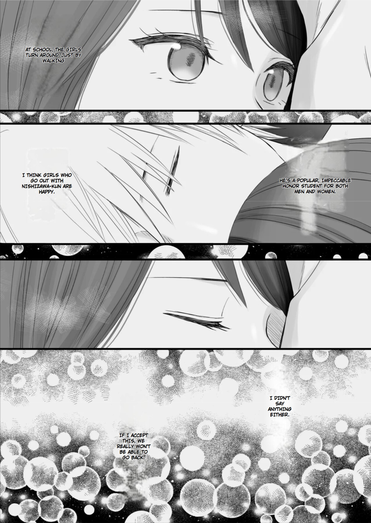 Hentai Manga Comic-You Said It'd Just Be Grinding... But You Ended up Slipping It In. Now I'm Just the Top Student's Toy 3.-Read-52